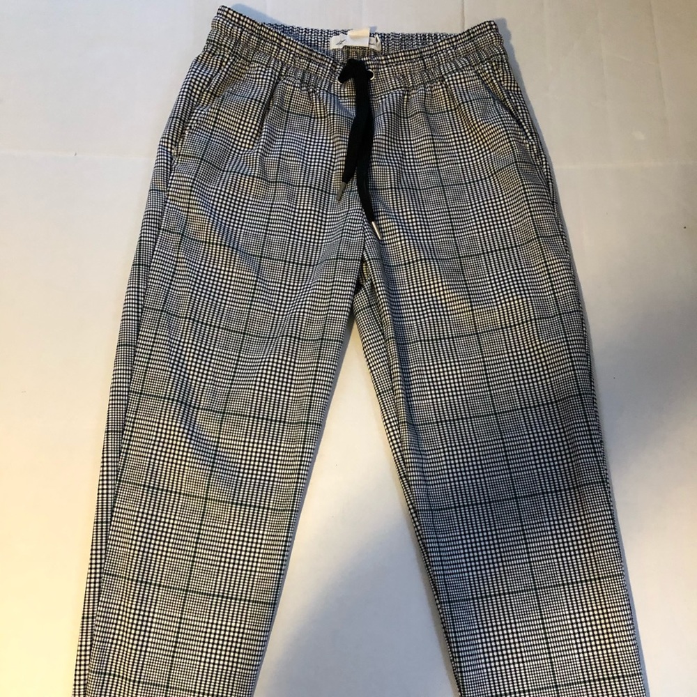 H&M plaid pants